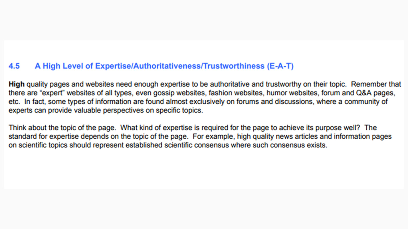 4.5 Search Quality Evaluators